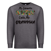 Charcoal Heather My Favorite Nurse Calls Me Grandma Premium Sweatshirt - Bettercallsaul
