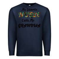 Navy My Favorite Nurse Calls Me Grandma Premium Sweatshirt - Bettercallsaul