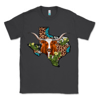 Smoke longhorn texas map Classic Tee - AdoDesignShop
