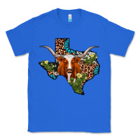 True Royal longhorn texas map Classic Tee - AdoDesignShop