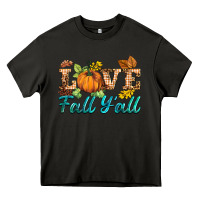 Asphalt love fall y'all Heavy Core Tee - BarkalooDesign