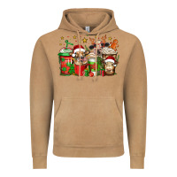 Vintage Camel christmas cows coffee Vintage Hoodie - Jasminsmagicworld