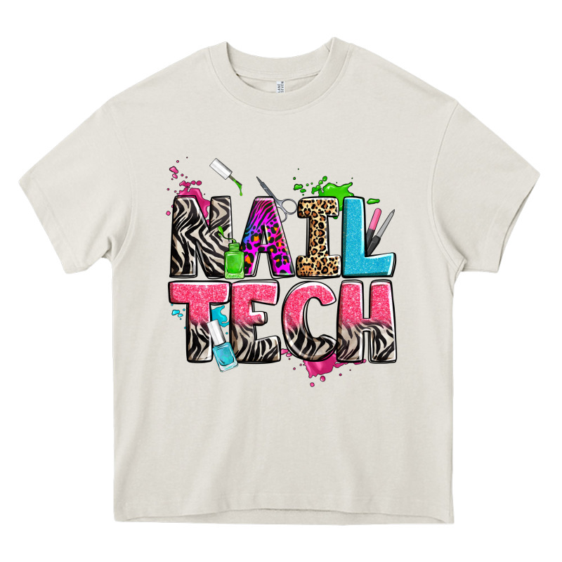 Nail Tech Heavy Core Tee by Zillion Design Studio | Teevron