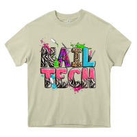 Mossy nail tech Heavy Core Tee - Zillion Design Studio