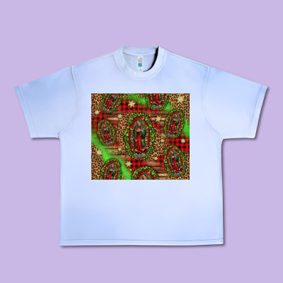 Our Lady Of Guadalupe Christmas Urban Heavy Tee Designed By Jasminsmagicworld