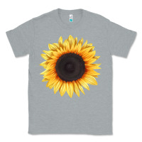 Heather Grey treetops sunflower Classic Tee - LillyAllenDesigns