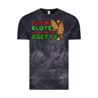 Cloud Black feed me elote and tell me i am pretty Vintage Tee - AdoDesignShop