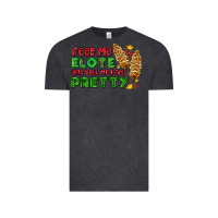 Vintage Black feed me elote and tell me i am pretty Vintage Tee - AdoDesignShop