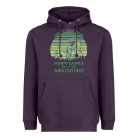 Plum Don t Mess With Mamasaurus You ll Get Jurasskicked Heavyweight Hoodie - Bettercallsaul