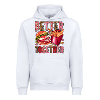 Hamburger Potatoes Better Together Olivia Urban Hoodie | Teevron