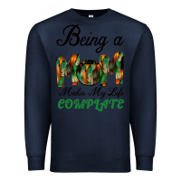 Navy Being A Mom Makes My Life Complete For dark Premium Sweatshirt - Bettercallsaul