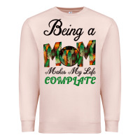 Pale Pink Being A Mom Makes My Life Complete For dark Premium Sweatshirt - Bettercallsaul