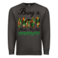 Smoke Being A Mom Makes My Life Complete For dark Premium Sweatshirt - Bettercallsaul