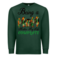 Sports Green Being A Mom Makes My Life Complete For dark Premium Sweatshirt - Bettercallsaul