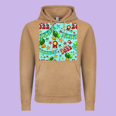 Class Of 2022 Graduation Seamless Pattern Vintage Hoodie Designed By Bundleandbundleshop