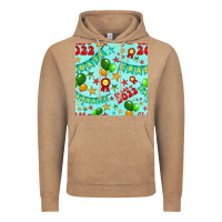 Vintage Coffee class of 2022 graduation seamless pattern Vintage Hoodie - BundleAndBundleShop