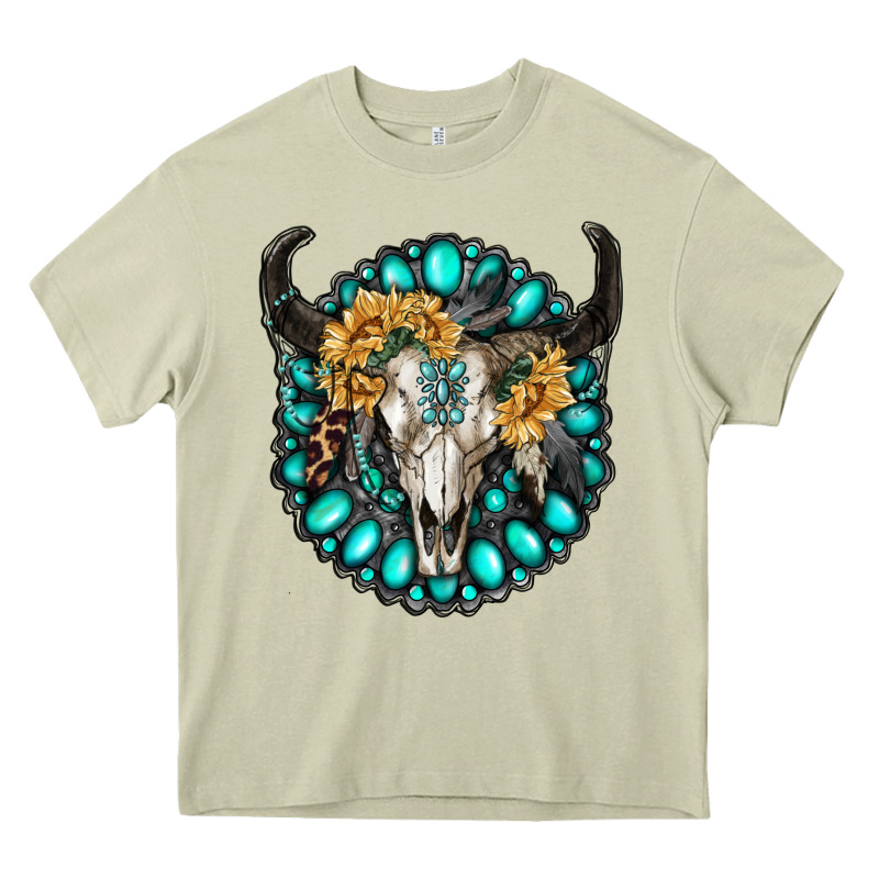 Gamestone With Bull Skull Heavy Core Tee by RanaPortraitStore | Teevron