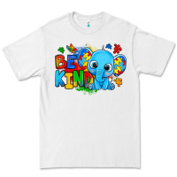 White be kind autism elephant Premium Tee - Zillion Design Studio