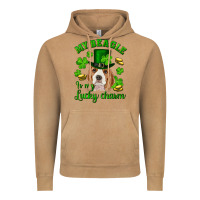 Vintage Camel st.patricks day my beagle is my lucky charm Vintage Hoodie - RanaPortraitStore