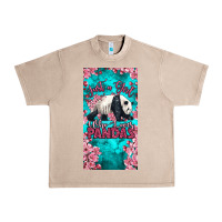 French Oak just a girl who loves pandas Urban Heavy Tee - LillyAllenDesigns