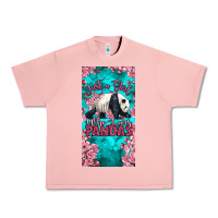 Salmon just a girl who loves pandas Urban Heavy Tee - LillyAllenDesigns
