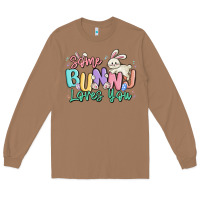 Toasted Coconut some bunny loves you easter Long Sleeve Tee - MaliasSmallBusiness