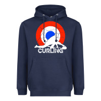 Navy Curling Heavyweight Hoodie - Bettercallsaul