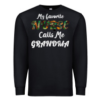 Black My Favorite Nurse Calls Me Grandma Premium Sweatshirt - Bettercallsaul