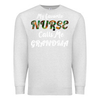 Oatmeal Heather My Favorite Nurse Calls Me Grandma Premium Sweatshirt - Bettercallsaul