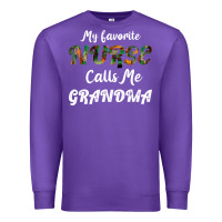 My Favorite Nurse Calls Me Grandma Premium Sweatshirt | Teevron