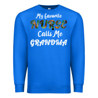 True Royal My Favorite Nurse Calls Me Grandma Premium Sweatshirt - Bettercallsaul