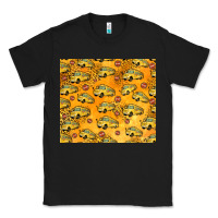 Black school bus pattern tumbler 20oz Classic Tee - Jasminsmagicworld