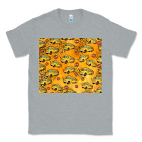 Heather Grey school bus pattern tumbler 20oz Classic Tee - Jasminsmagicworld