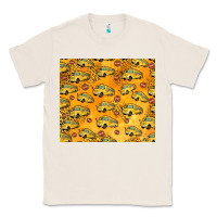 Natural school bus pattern tumbler 20oz Classic Tee - Jasminsmagicworld