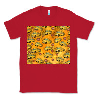 Red school bus pattern tumbler 20oz Classic Tee - Jasminsmagicworld