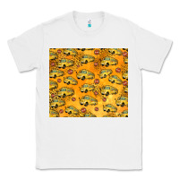 White school bus pattern tumbler 20oz Classic Tee - Jasminsmagicworld