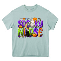 Arona Halloween Spooky Nurse Heavy Core Tee - texasbilliewilder