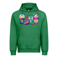 Emerald pride lgbtq coffee cups Urban Hoodie - OliviaCreatesArt