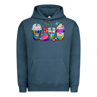 Pigment Midnight Navy pride lgbtq coffee cups Urban Hoodie - OliviaCreatesArt