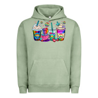 Pigment Oil Green pride lgbtq coffee cups Urban Hoodie - OliviaCreatesArt