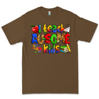 Cacao i teach ausome kids autism teacher Premium Tee - Zillion Design Studio