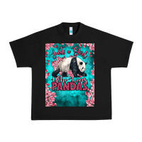 Black just a girl who loves pandas Urban Heavy Tee - LillyAllenDesigns