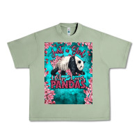 Oil Green just a girl who loves pandas Urban Heavy Tee - LillyAllenDesigns