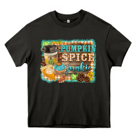 Asphalt pumpkin spice junkie Heavy Core Tee - BarkalooDesign