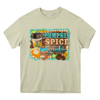 Mossy pumpkin spice junkie Heavy Core Tee - BarkalooDesign
