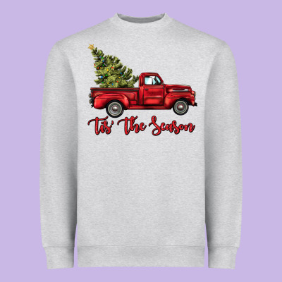 Tis The Season Heavyweight Sweatshirt Designed By Barkaloodesign
