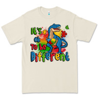 Bone it's ok to be different autism trex Premium Tee - Zillion Design Studio