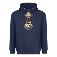 Navy Don't Take My Coffee Heavyweight Hoodie - Bettercallsaul