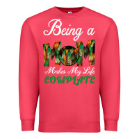Cardinal Being A Mom Makes My Life Complete For dark Premium Sweatshirt - Bettercallsaul