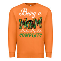 Carrot Being A Mom Makes My Life Complete For dark Premium Sweatshirt - Bettercallsaul